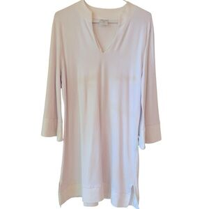 Claridge + King Classic White Tunic Dress Size Large